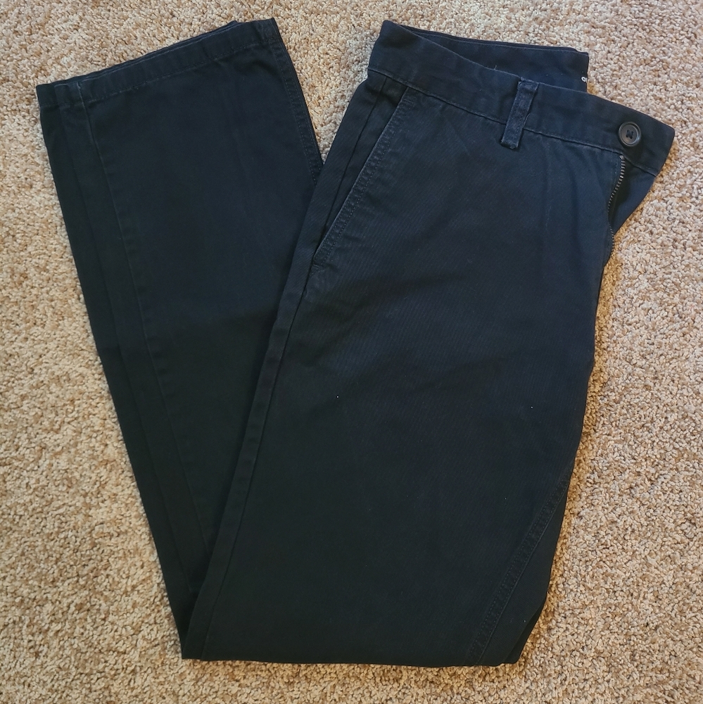28/32 Old Navy Straight Cut Navy Mens Pants
